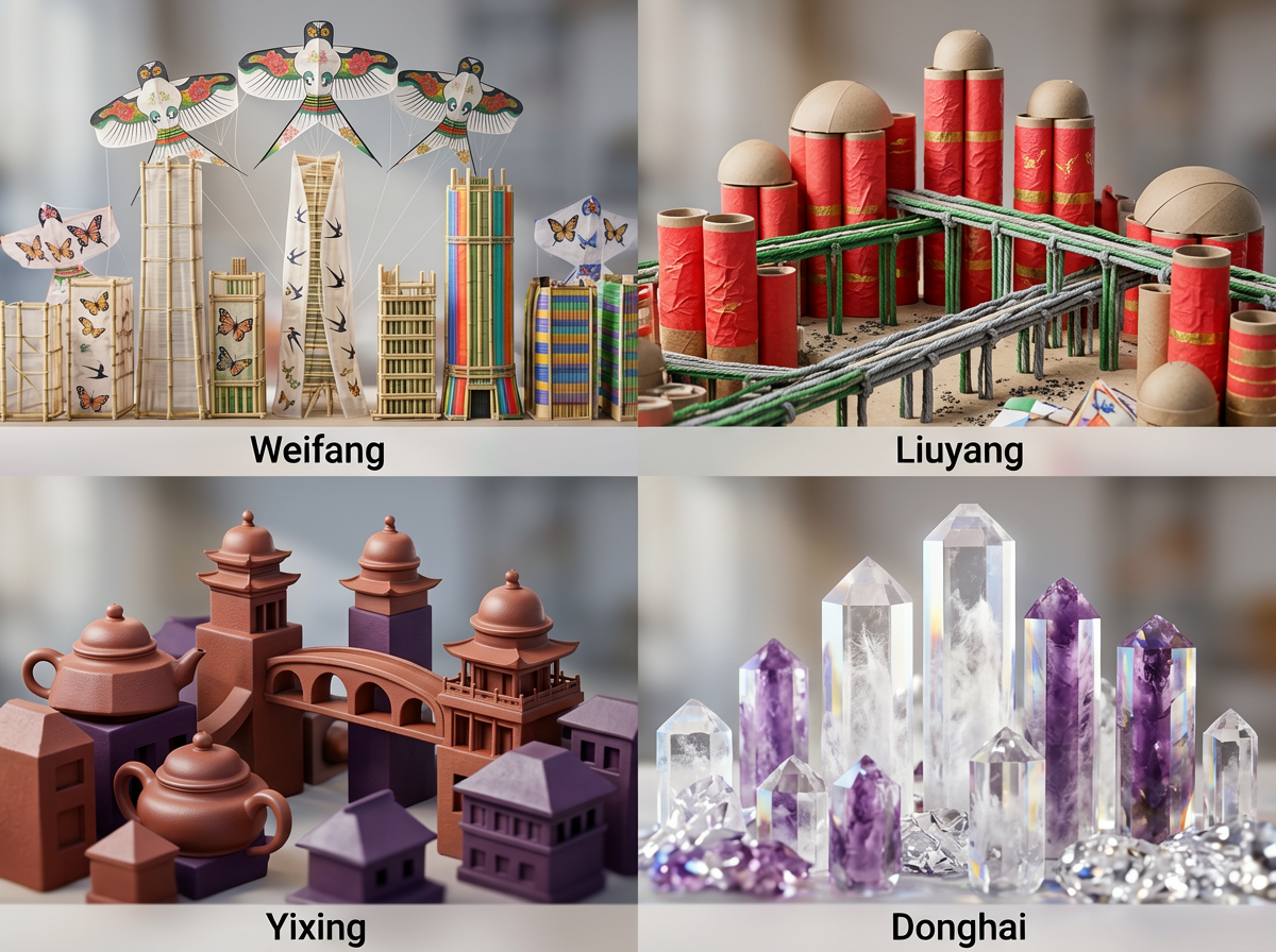 Chinese City Specialty Miniature Skyline